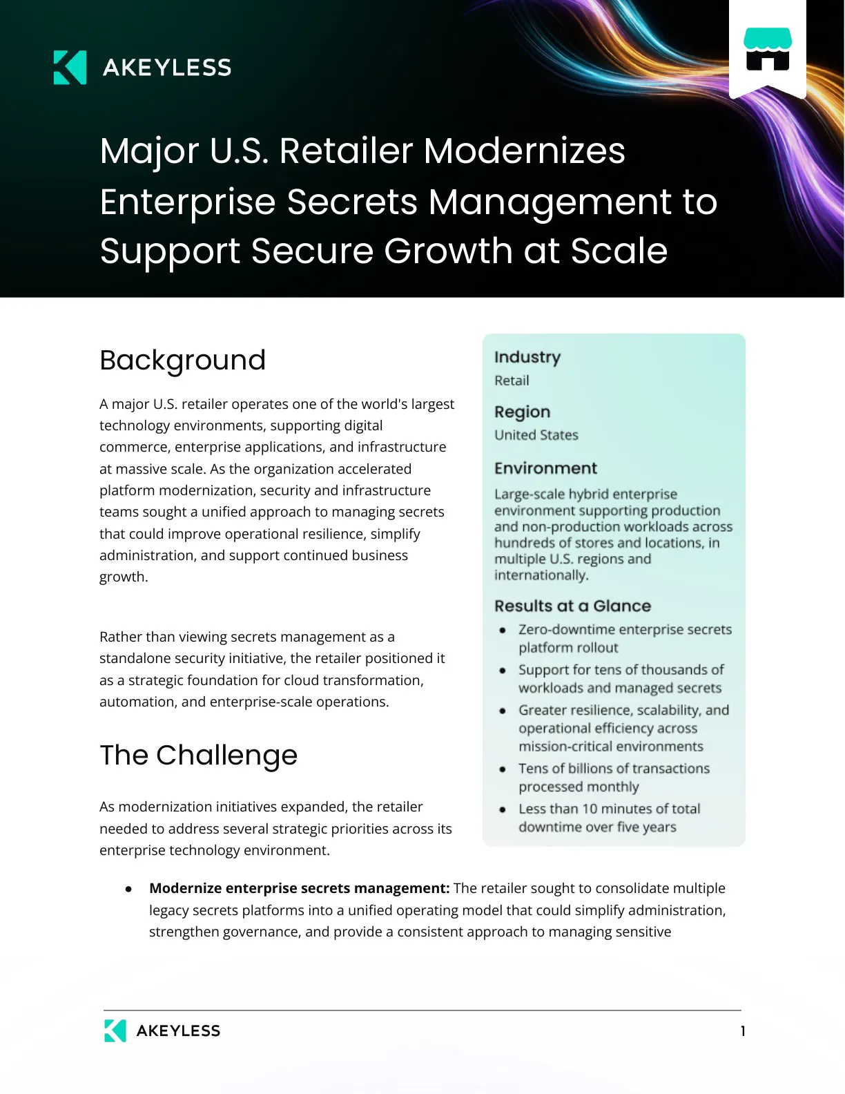 Major U.S. Retailer case study